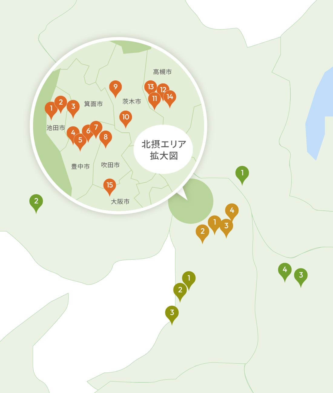 事業所分布マップ